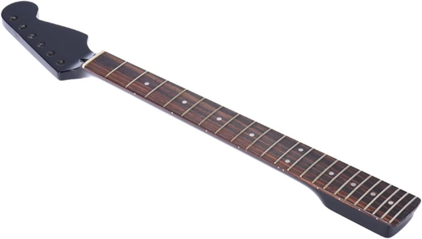 22 Frets Electric Guitar Neck Replacement Maple Neck Rosewood Fretboard Fingerboard for Electric Guitar Tool Guitar ​Neck Replacement