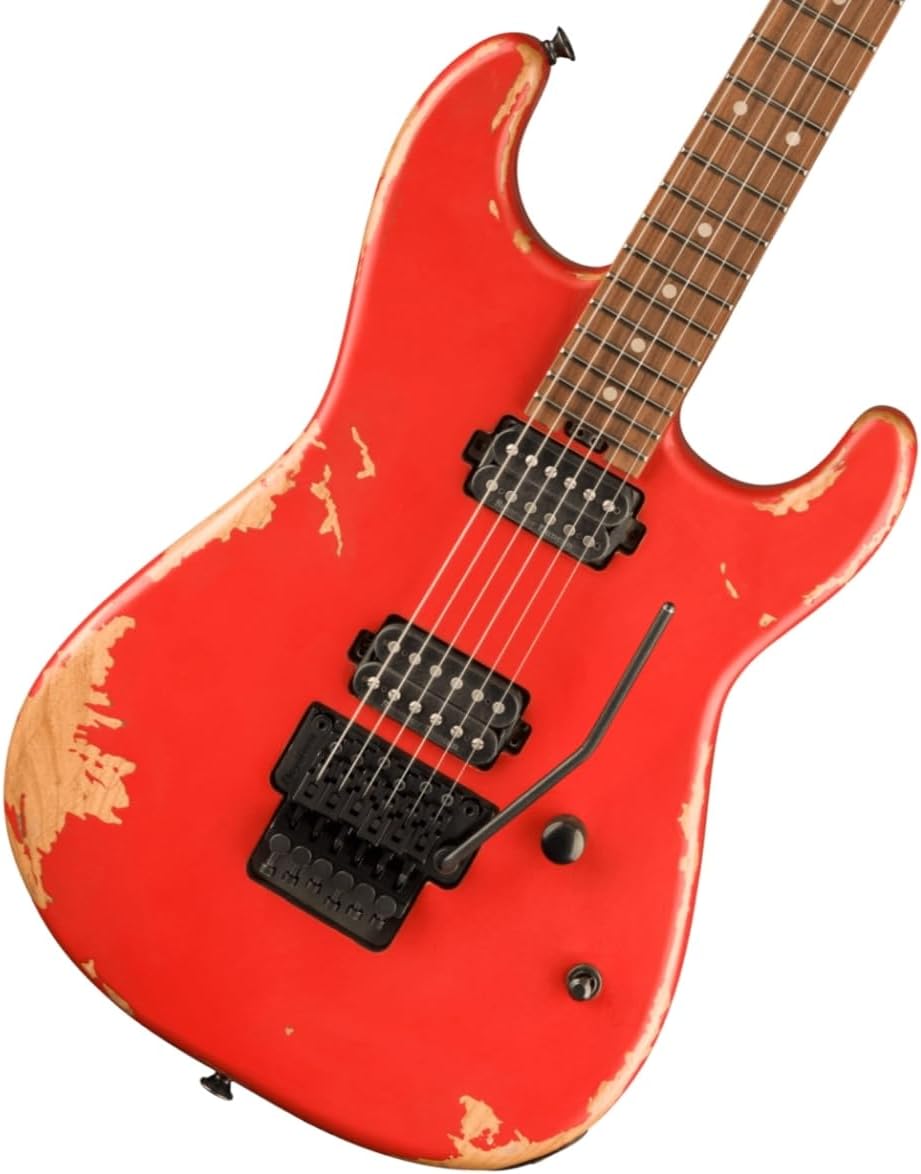 Charvel Pro-Mod Relic San Dimas Style 1 HH FR PF Electric Guitar - Weathered Orange