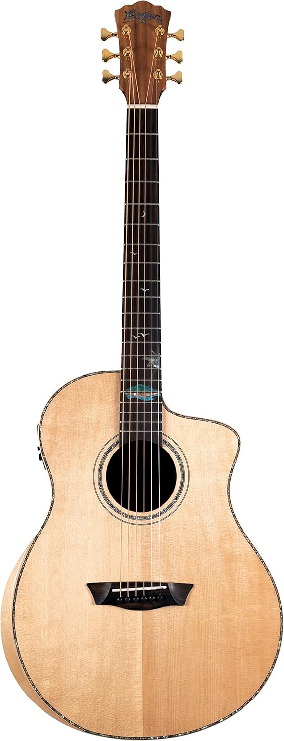 Washburn Bella Tono Allure SC56S Acoustic-Electric Guitar (BTSC56SCE-D)
