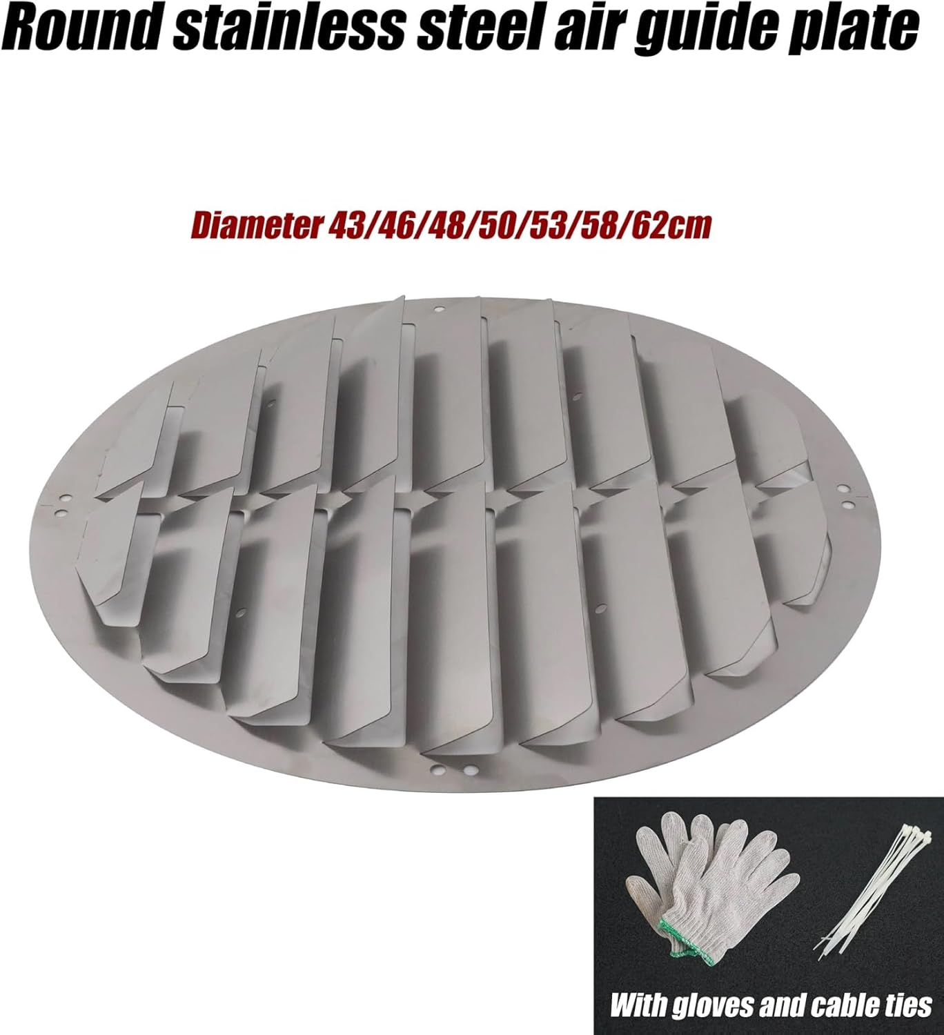 Air Conditioner Deflector for Outside Units, Stainless Steel Shutter Deflector, Ac Protection Cover, Prevent Direct Blowing, Air Outlet Condenser Defender Grilles