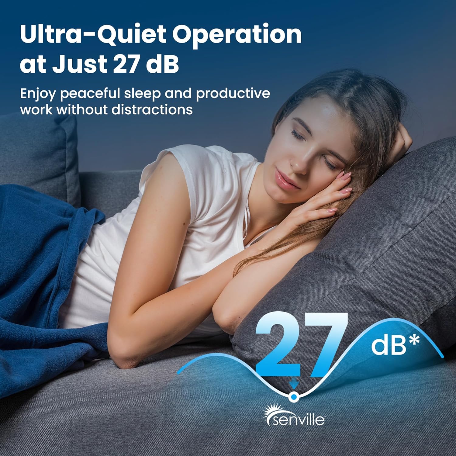 Senville 9,000 BTU Ducted Mini Split AC/Heating System, Concealed Duct, Built-in Water Pump, Wall Thermostat, 16 Ft. Installation Kit