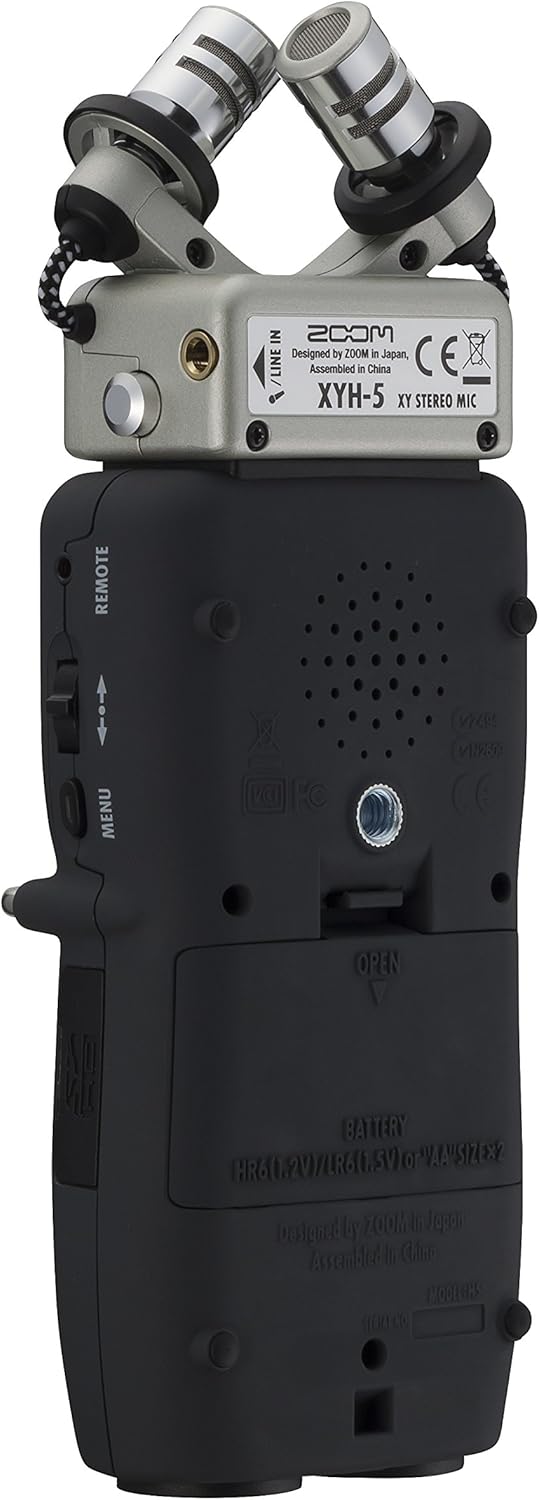 Zoom ZH5 Recorder with Interchangeable Microphone System