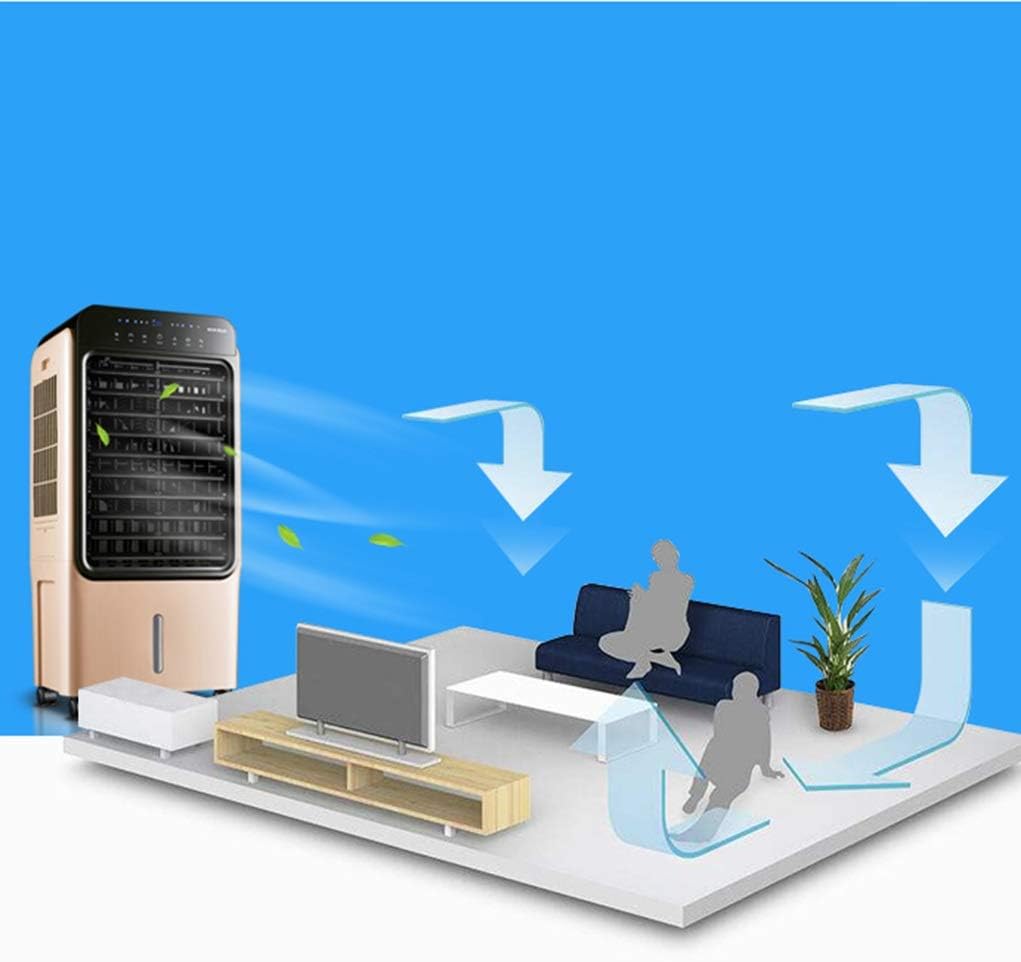 Portable Air Conditioner Fan Mobile Air Cooler Single Cold Air Conditioning Fan Refrigeration Air Fan Household Machinery Small Air Conditioner 1000MM*450MM*350MM