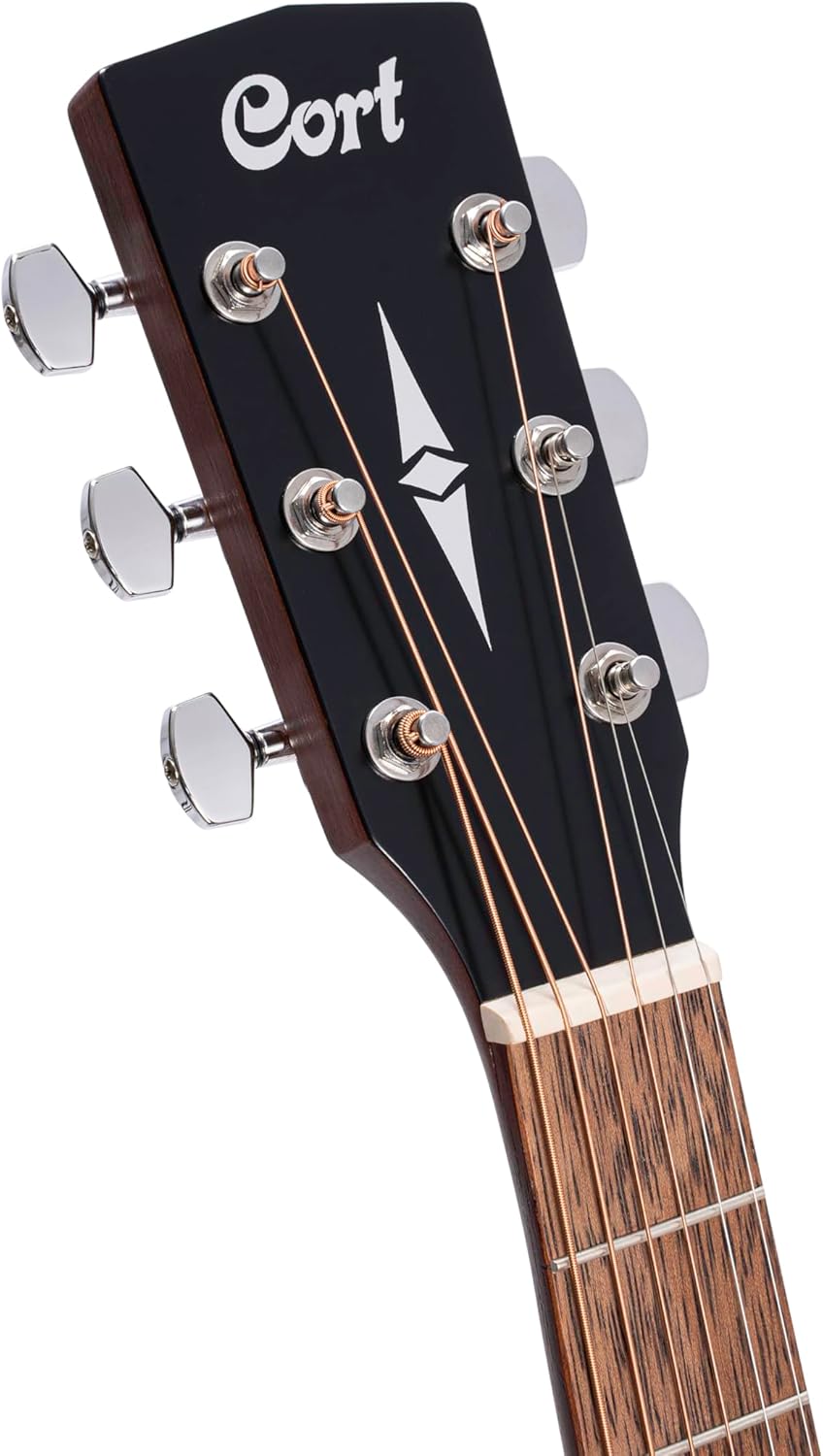 Cort AF510MOP Standard Series Acoustic Concert Guitar, Open Pore