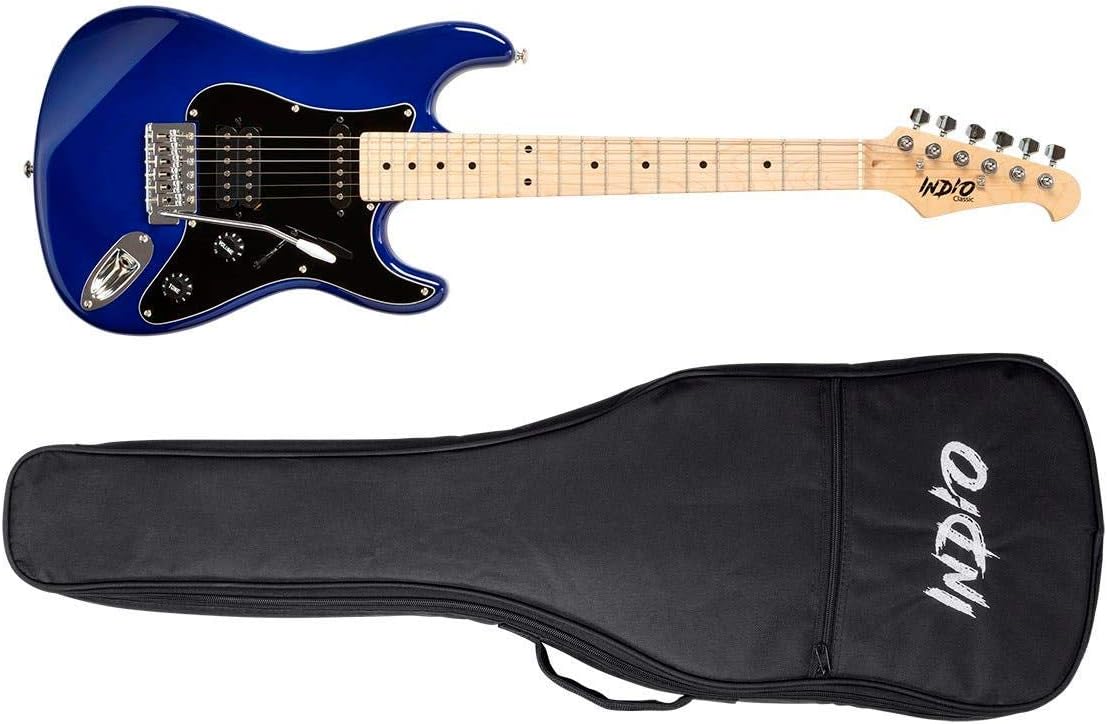 Monoprice Indio Series 6 String Electric Guitar, Right (610104), Small