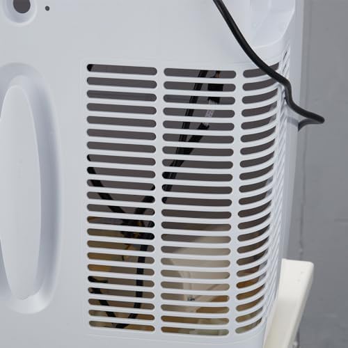 12000 BTU Portable Air Conditioner with Remote Control Home and Office Air Conditioner for Cools up to 450-550 sqft White