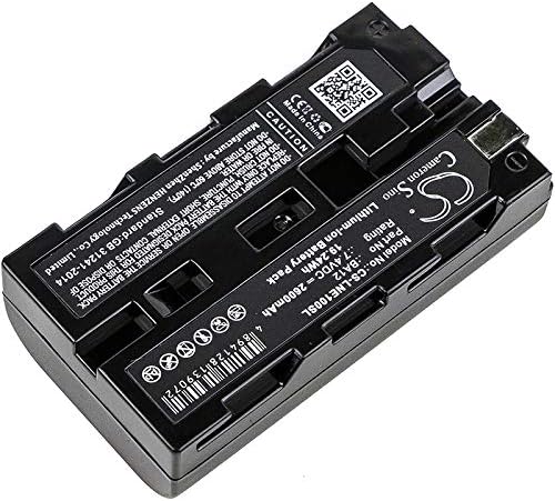 (10 Pack) XSP Battery for Line6 JTV James Tyler Variax, Shuriken, Variax Guitars PN 98-034-0003, BA12