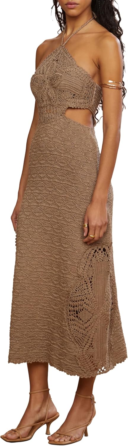 AMUR Women's Clara Midi Knit Dress