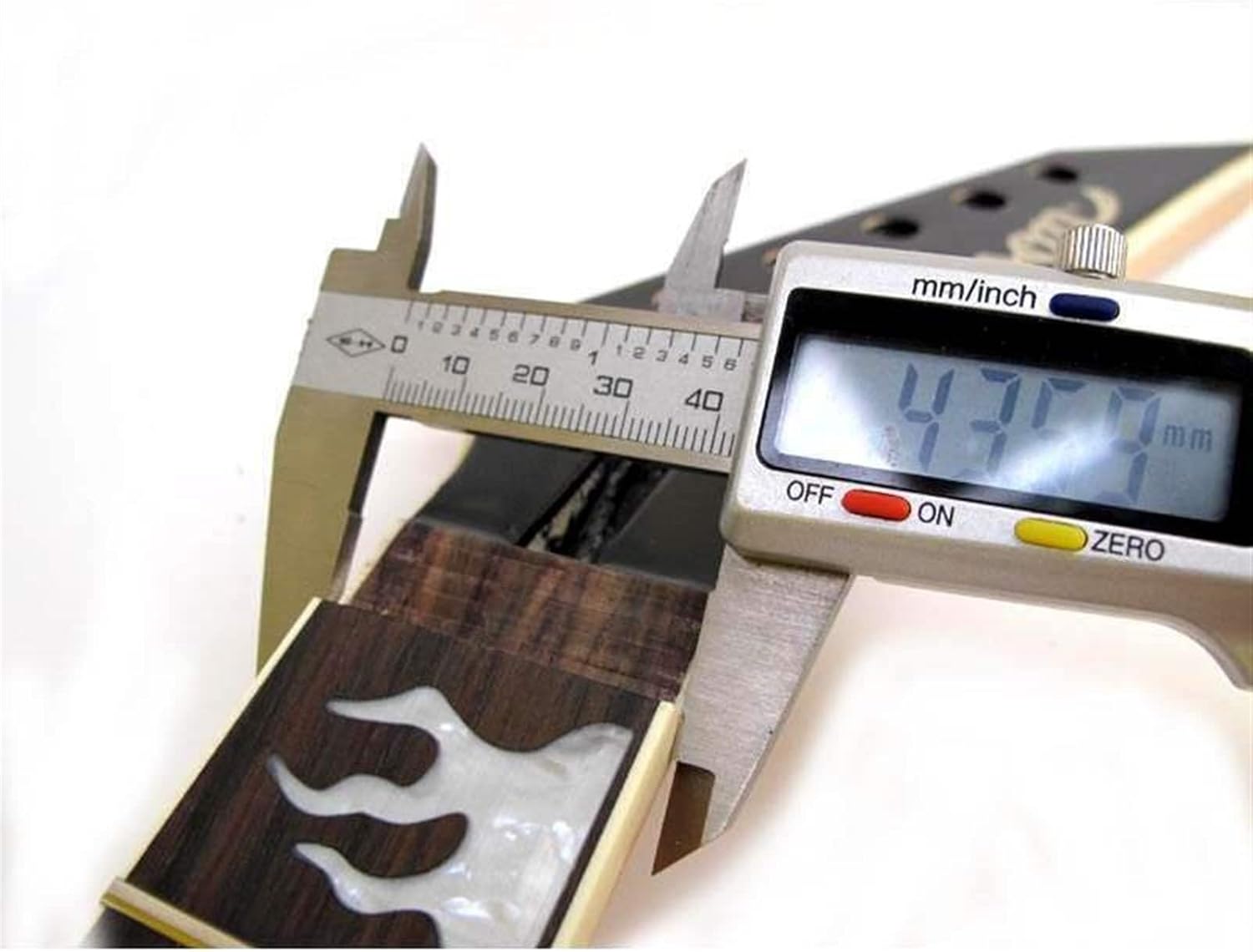 Maple Guitar Neck 24 Fret 25.5Inch Rosewood Fingerboard Unfinished Guitar Neck