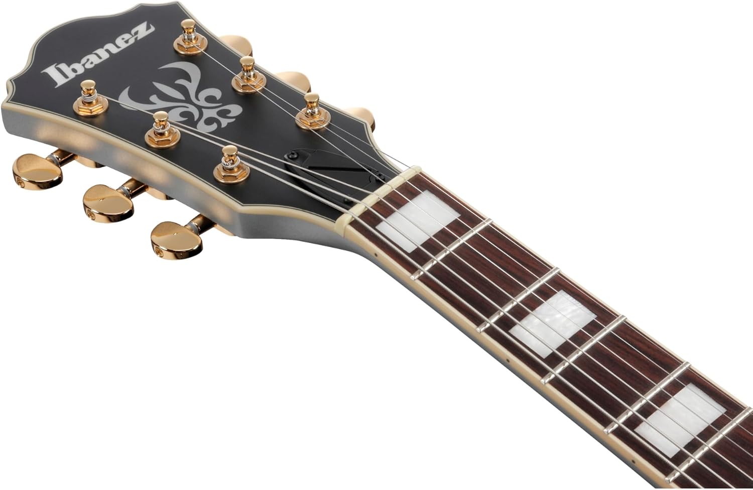 Ibanez AS73G Artcore 6-String Right-Handed Electric Guitar with Linden Body, Nyatoh Neck, and Rosewood Fretboard (Moonstone Silver Flat)