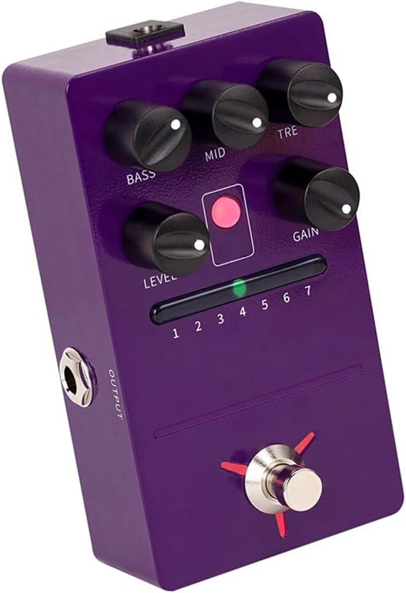 Professional Guitar Effects Pedals This Pedal Based Digital Guitar Effect Has 7 Built In Amp Models And Cabinet Simulation Functions