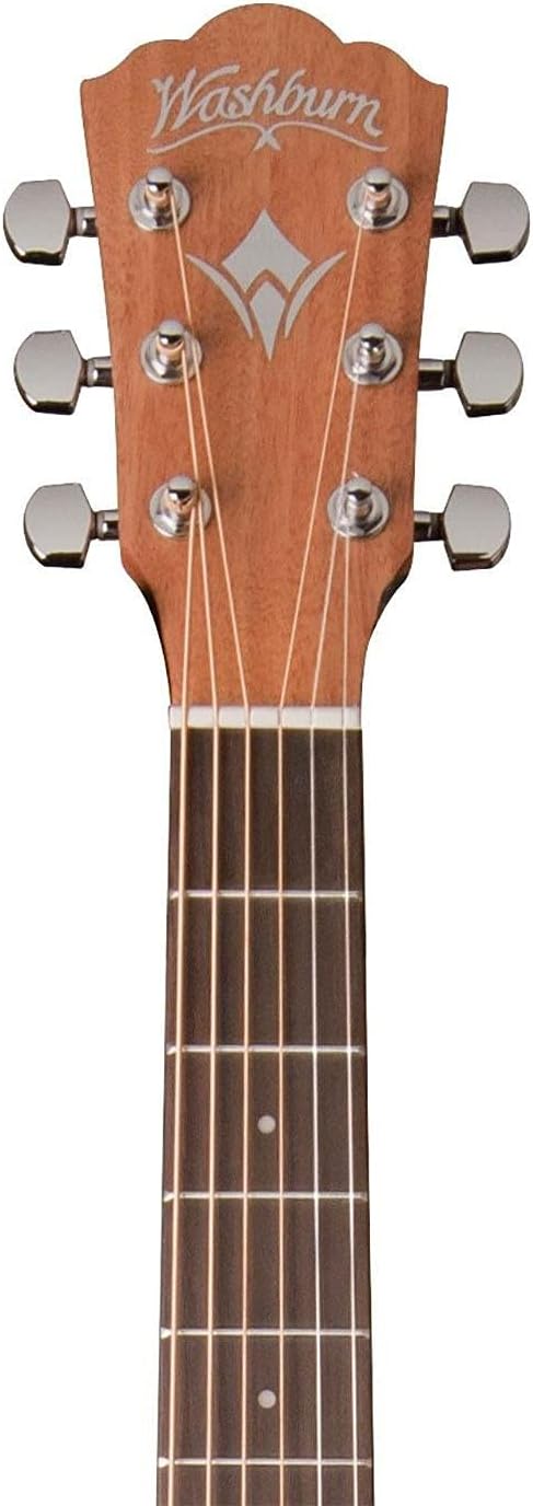 Washburn 6 String Acoustic Guitar, Right (WD7SATB-A)