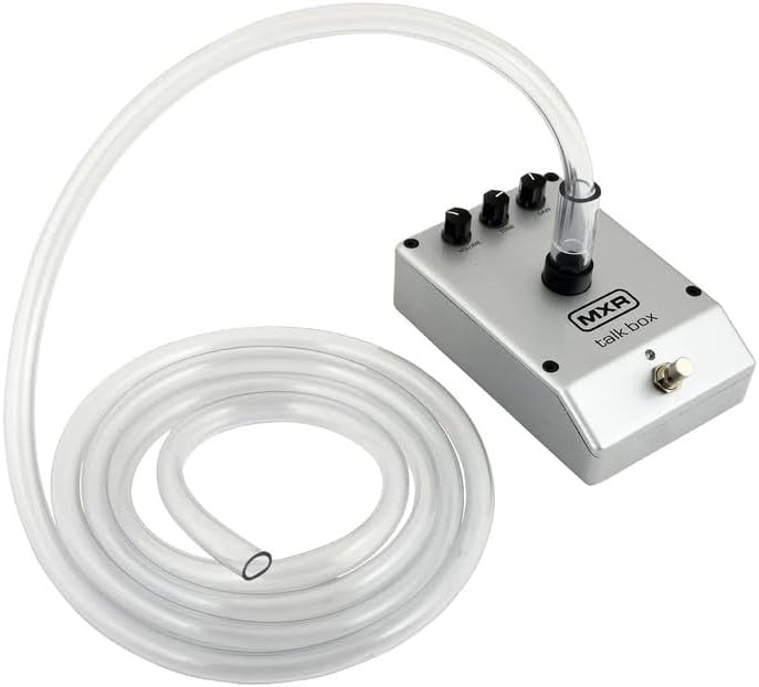 MXR M222 TALK BOX Effects Pedal Voicebox for Guitar, Keyboard and other instruments with Tonebird 10' Cable, Multi-Tool, Patch Cable Bundle