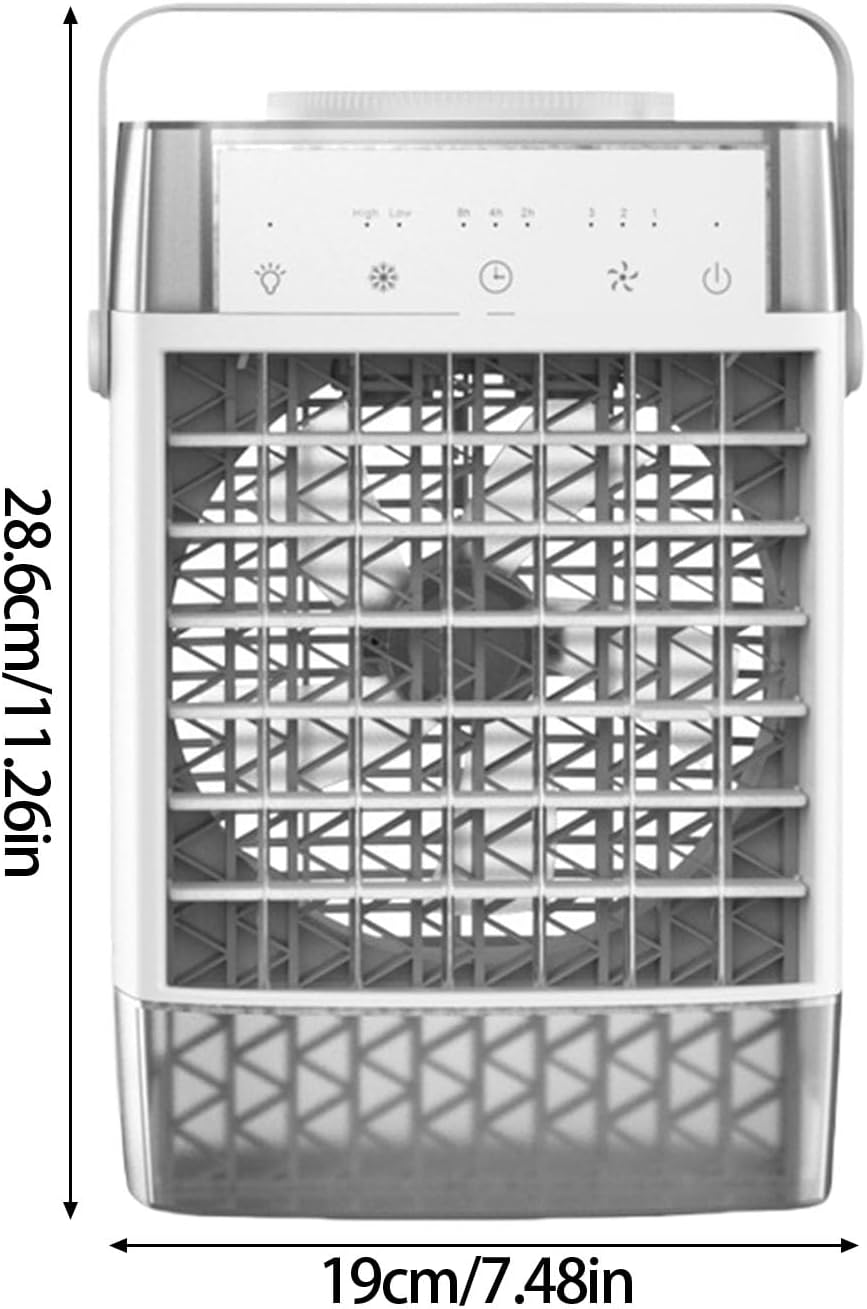 Portable Air Conditioning Household Sprayer Refrigeration Small Conditioner Indoor Water Electric Fan Night Light Fan