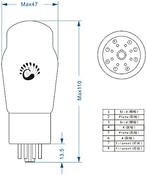 2pcs matched pair psvane CV181-T MKII Premium grade replace 6sn7 CV181 HIF AMP