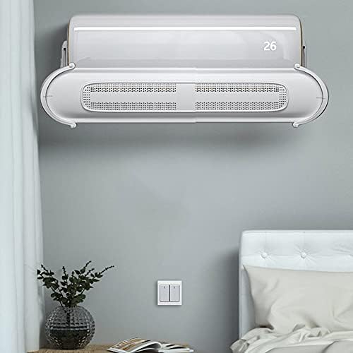 Air Conditioner Wind Deflector, Anti-Straight Blowing Windshield General Retractable Wind Shield for Home and Office Wall-Mounted Air Conditioners 75—105CM