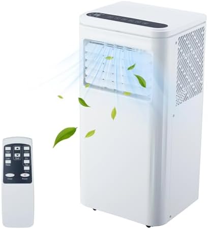 10000 BTU Portable Air Conditioner, AC Unit Cool Up to 450 Sq.Ft, 3 In 1 Cooling, Dehumidifier, Fan, Remote Control