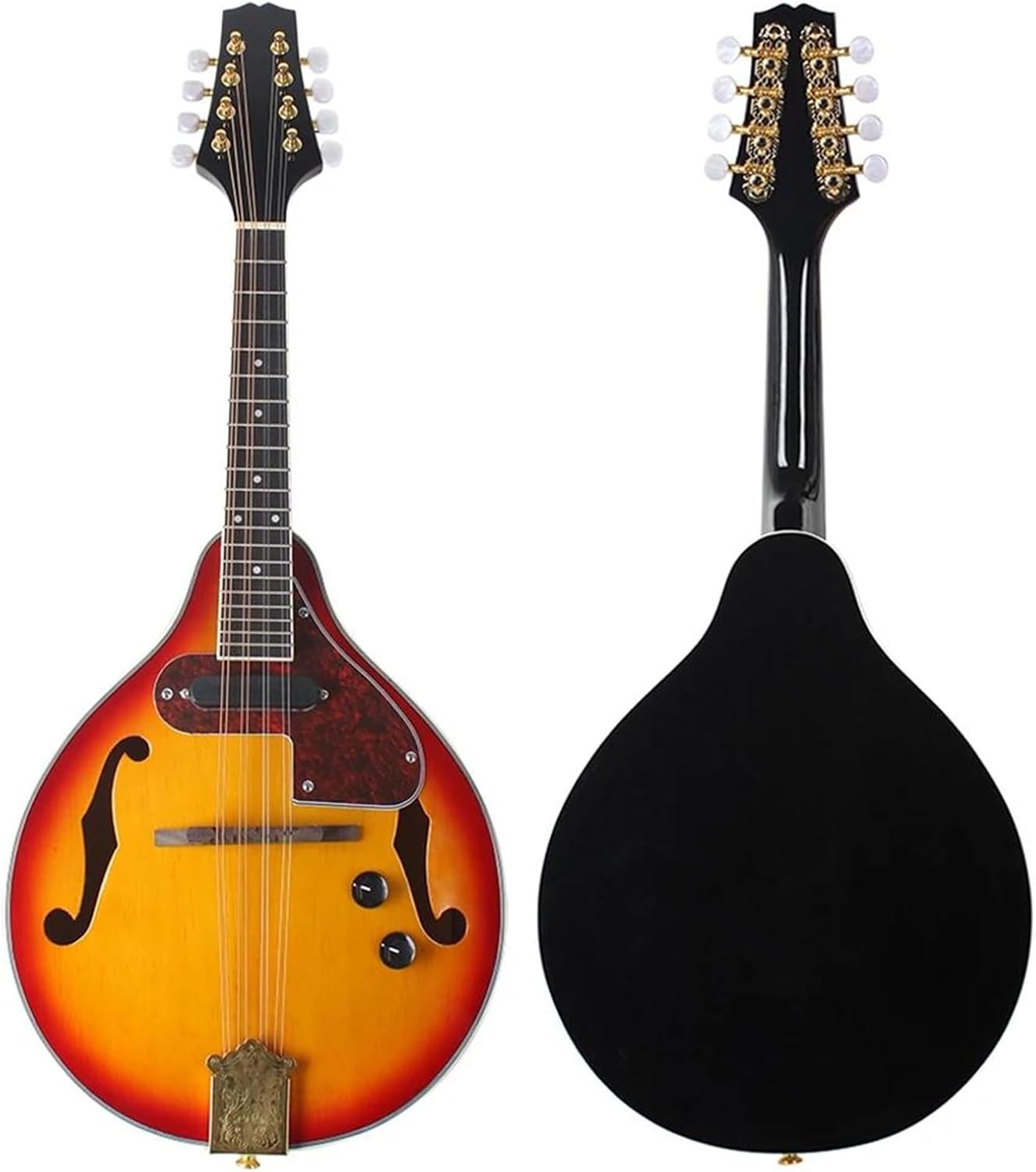 8 String Electric Mandolin Guitar Rosewood Fingerboard Beginner Adult Musical Instrument Beginner Mandolin String Instrument