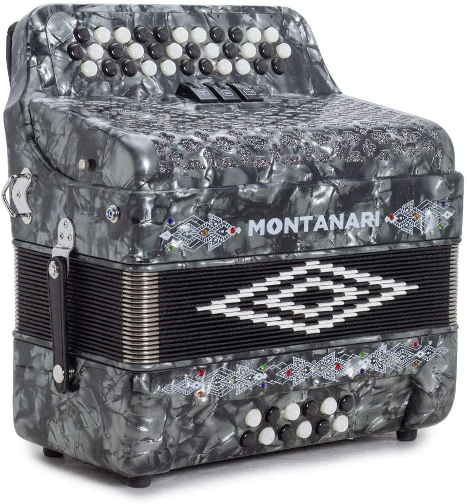 Montanari 3412 3S Accordion EAD Gray