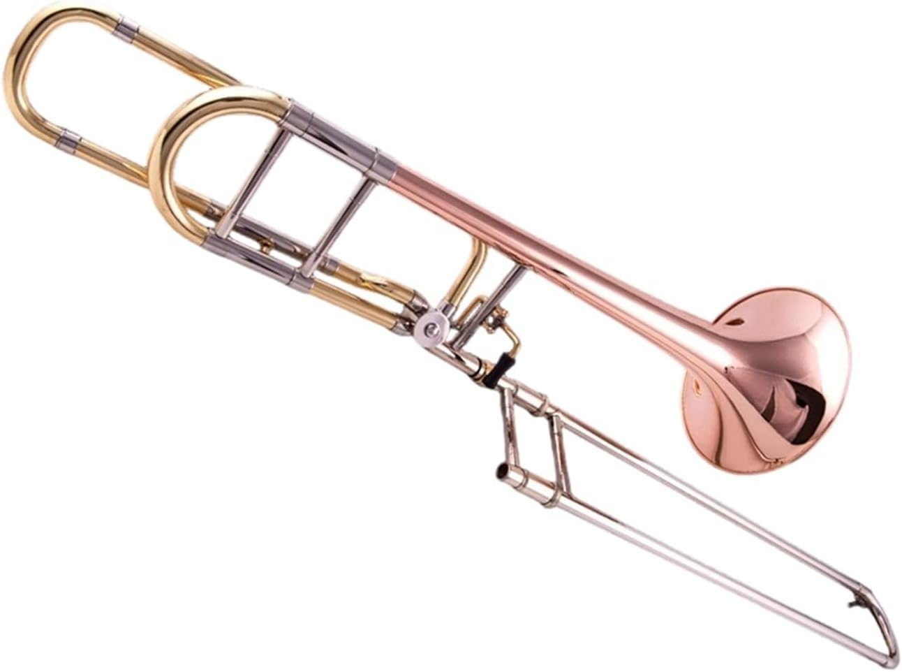 Adult Trombone Instrument Phosphor Bronze Brass Trombone B Flat To F Key Tenor Transposition Playing Instrument(2)