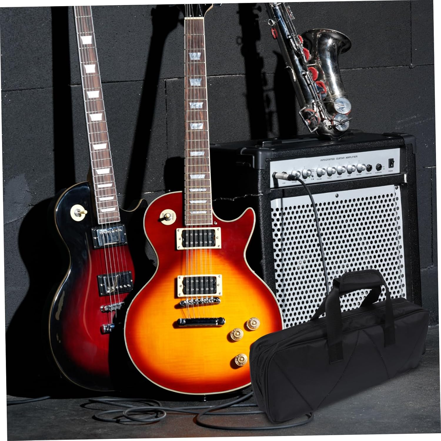 TOYANDONA 1set Guitar Pedal Board Effect Pedal Holder Non- Pad for Electric Guitar Accessories Suitable for Various Musical Instruments Oxford Bag