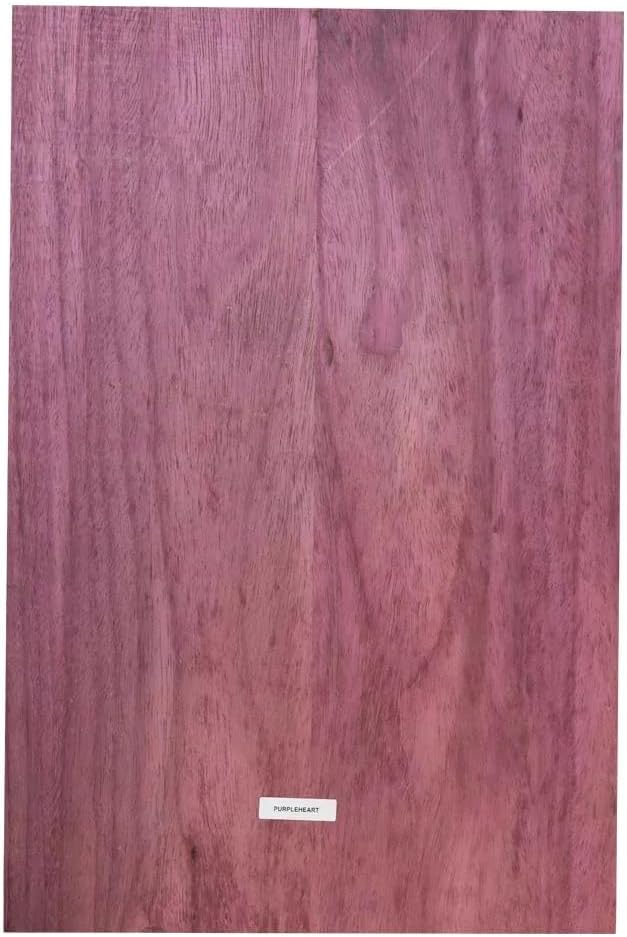 Exotic Wood Zone | Purpleheart Electric/Bass Musical Guitar | Luthier Tonewood Body Blanks | 21