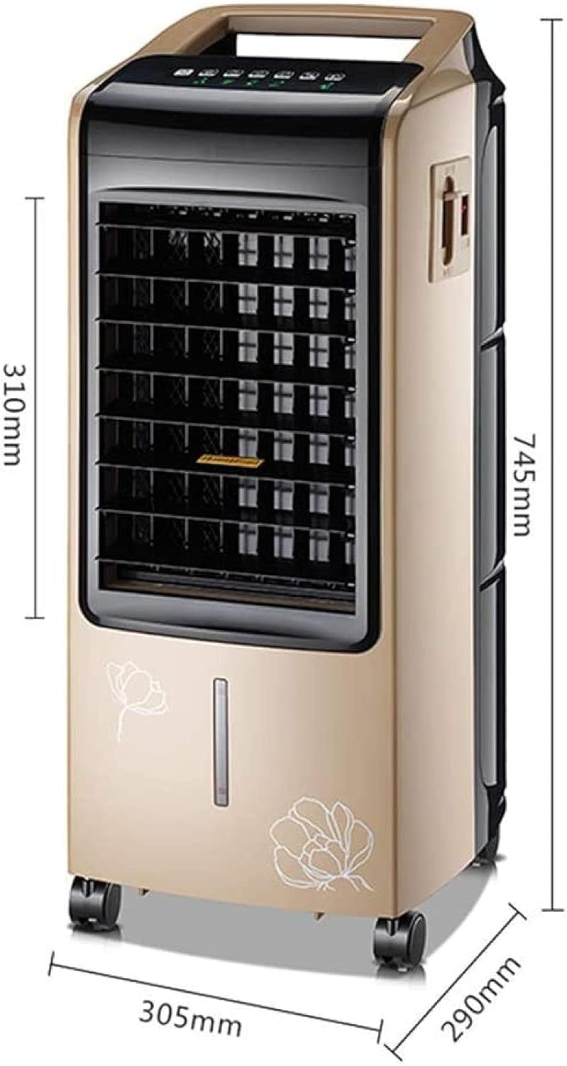 Portable Air Conditioner Cooler Air Conditioner Mobile Without Hose Household Small Water-Cooled Air Conditioning Cooling And Cooling Dual-Use Silent Refrigerator -80W