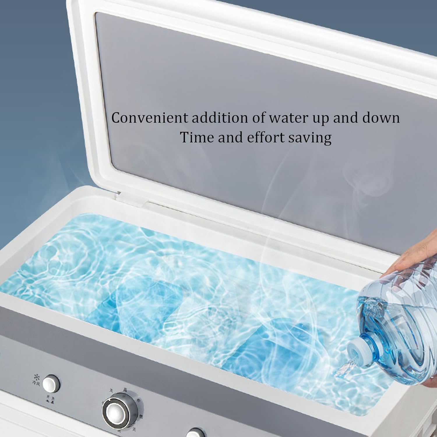 Household Stand Up Air Conditioner,Evaporative Air Cooler,45L Water Tank,Three Adjustable Wind Speeds Portable Air Conditioner,for Hotels, Restaurants, Workshops,supermarkets,etc