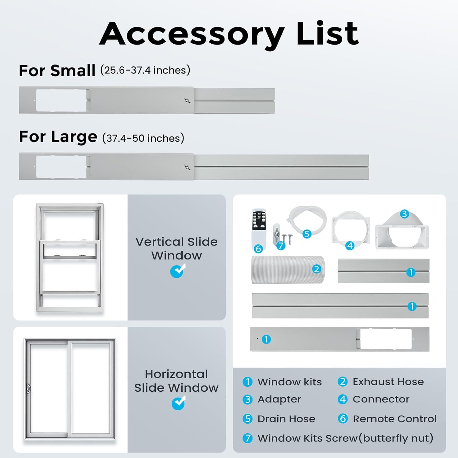 Air Choice Portable Air Conditioner, 10000 BTU Air Conditioner Portable for Room Up to 450 Sq.Ft, Remote Control, 24H Timer, Dehumidifier & Fan Modes, 3-in-1 AC Unit with Window Kit for Home Office