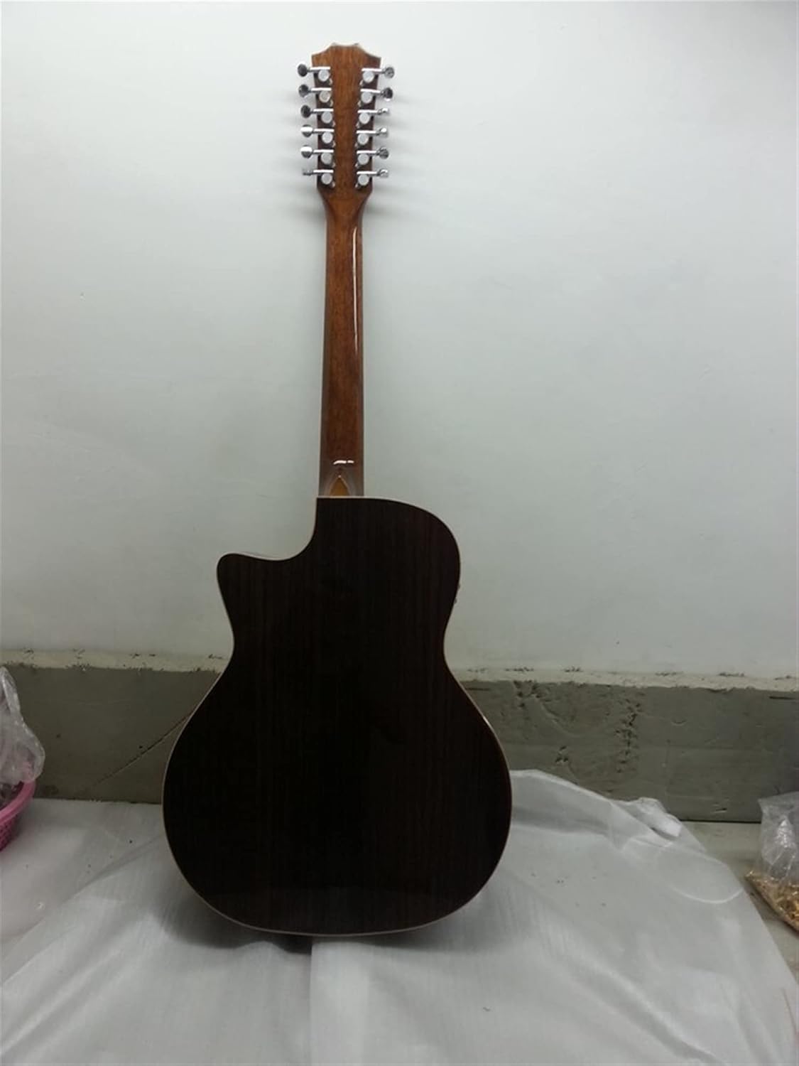 12 Strings Acoustic Guitar Beginner Acoustic Electric Guitar 41 Inches 21 Tone Position Guitars (Color : Guitar Only Size : 41 inches) (Guitar and Hardcase 41 inches)