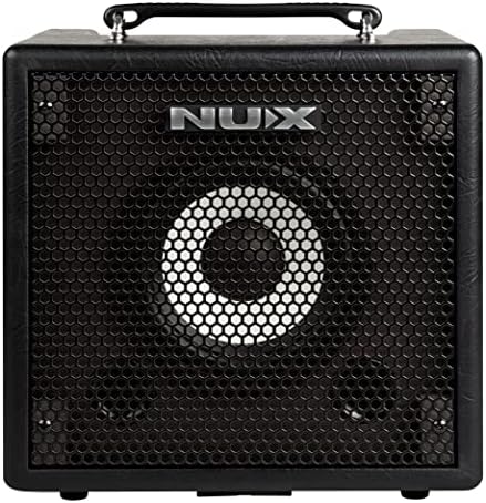 NUX Mighty Bass 50BT Digital Bass Amplifier, Bluetooth Audio Stream, Gate, EFX, Amp Model, IR, Modulation, Reverb