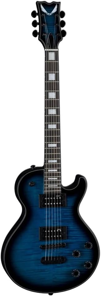 Dean Thoroughbred John Connolly Signature Guitar - Trans Blueburst