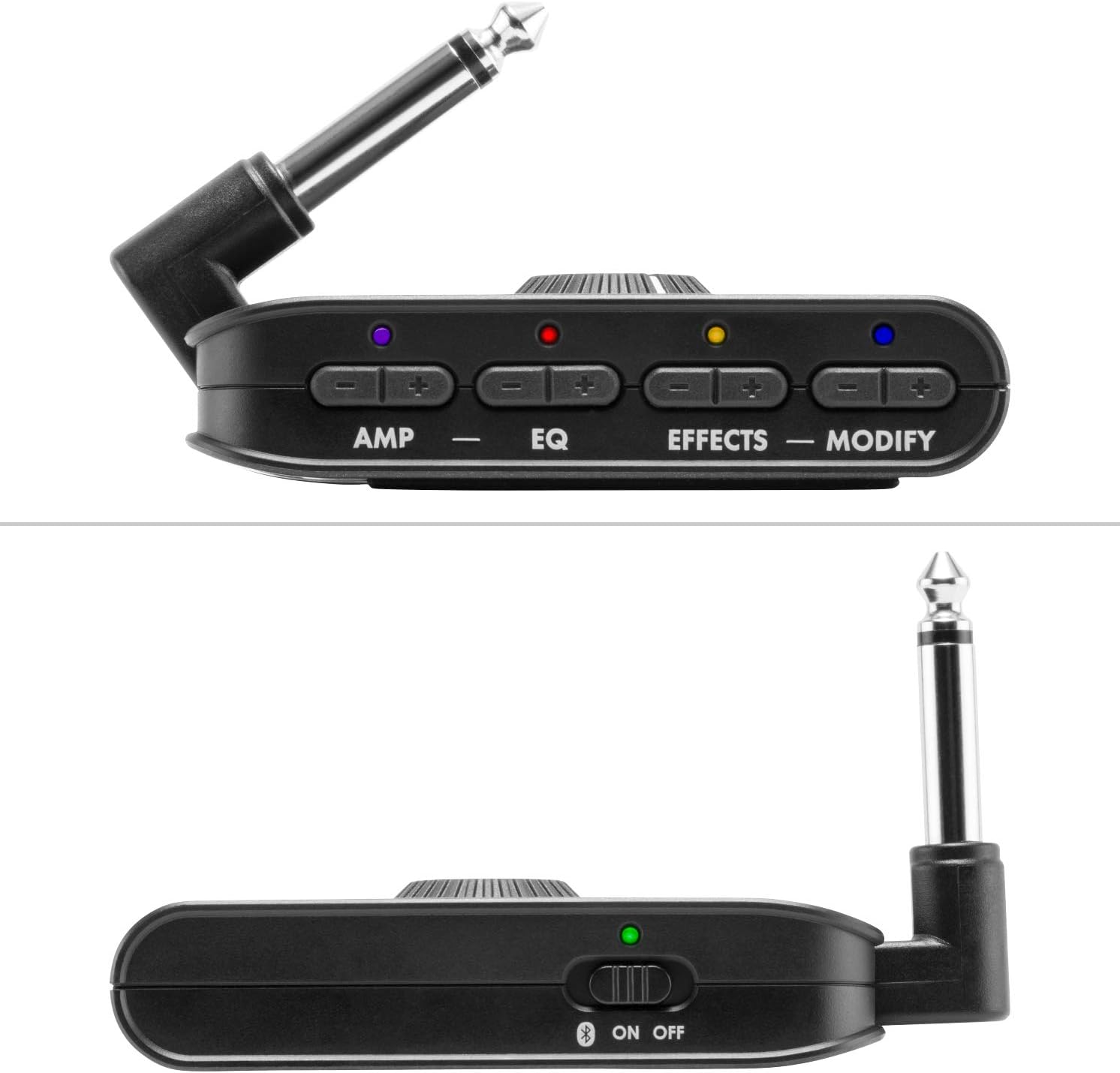 Fender Mustang Micro Personal Guitar Amplifier Bundle with Austin Bazaar Exclusive 12-Pack Picks and Instructional DVD