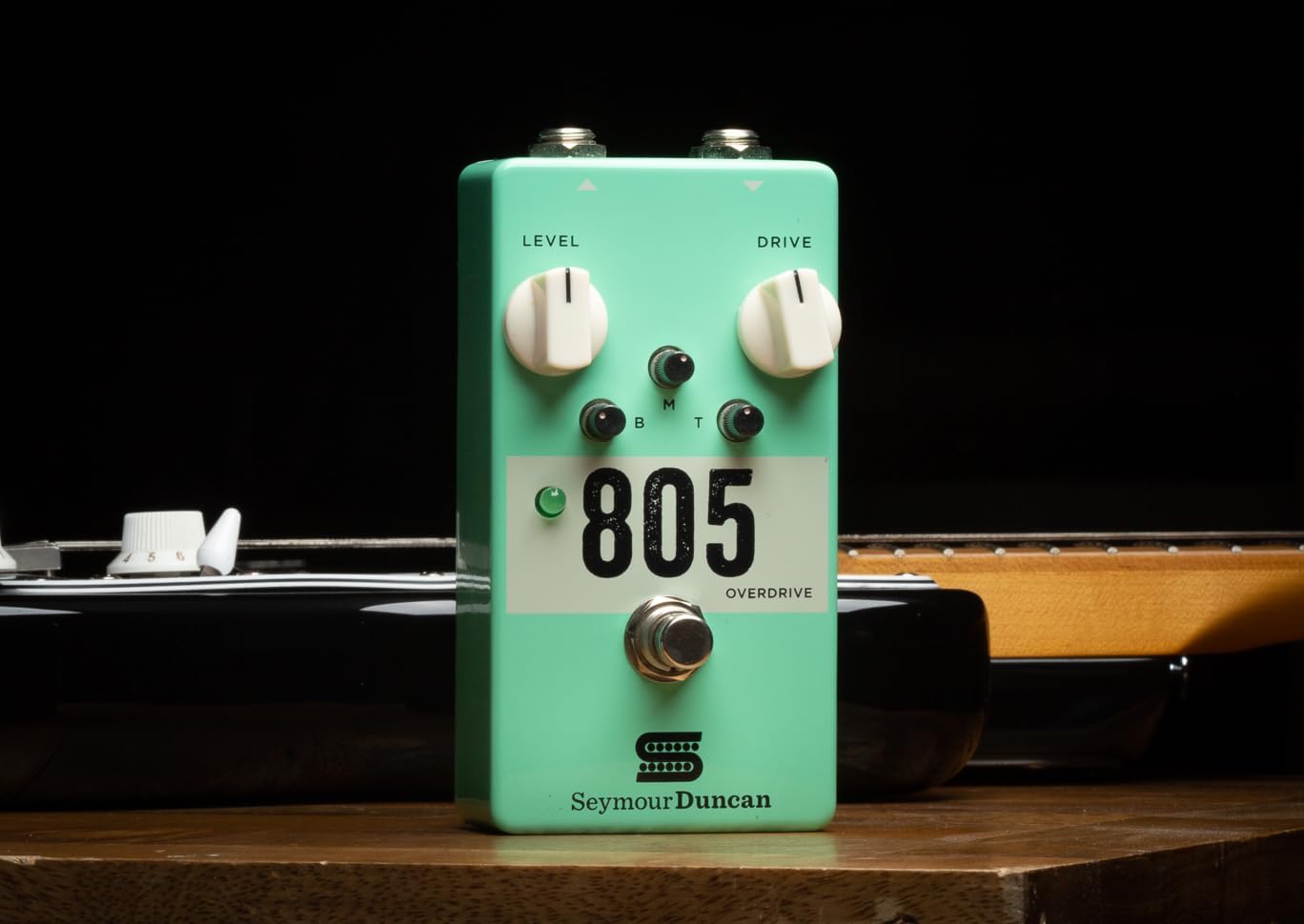 Seymour Duncan 805 Overdrive Guitar Pedal - Versatile with 3-Band Active EQ for Electric Guitars, Perfect for Blues, Country, and Rock