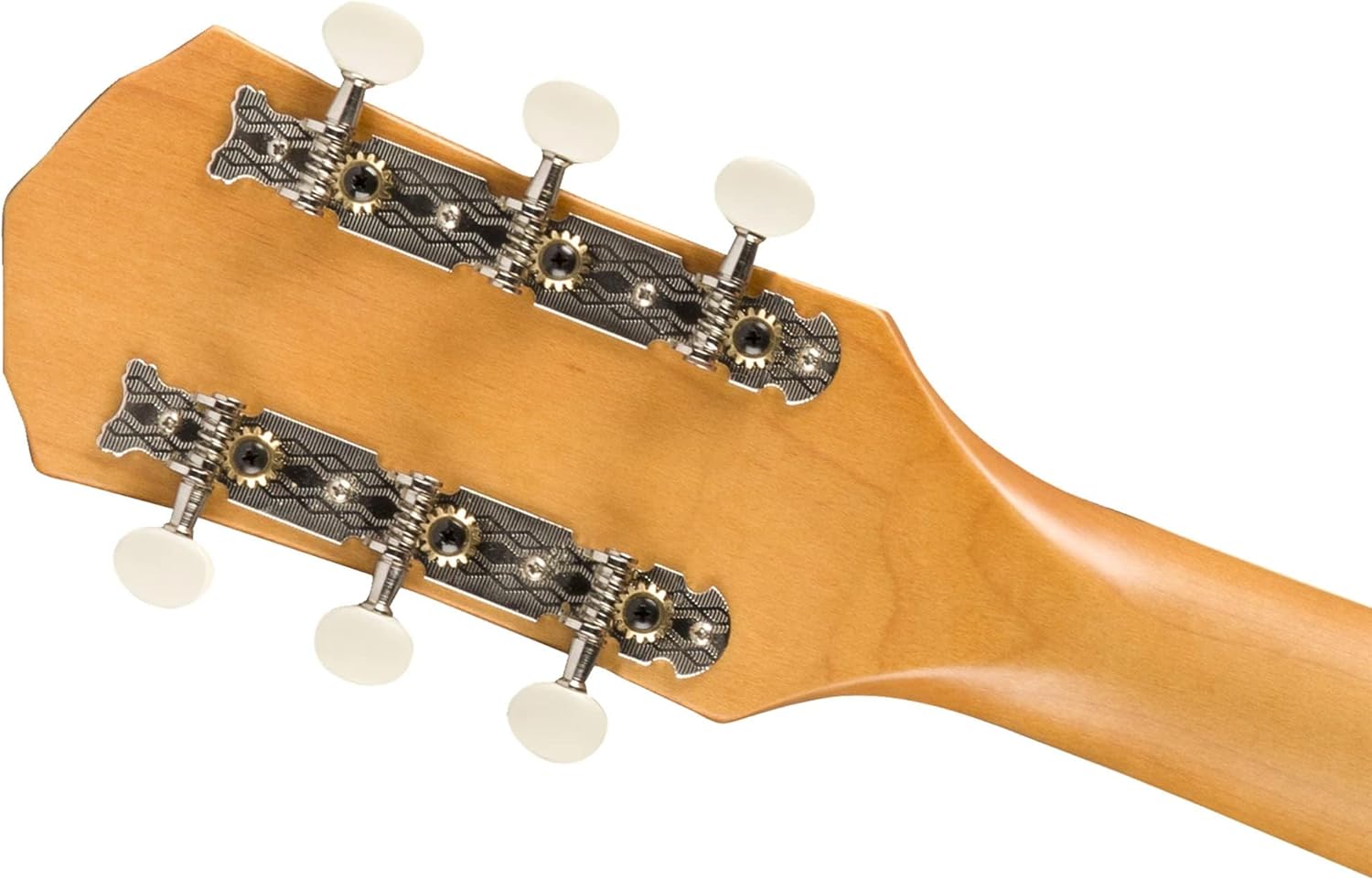 Fender Tim Armstrong Hellcat Concert Acoustic-Electric Guitar - Left-Handed Natural Bundle with Strings, Strap, Picks, and Austin Bazaar Instructional DVD