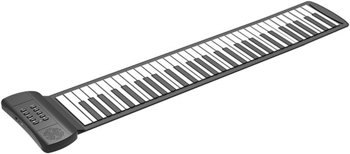 Roll-up Keyboard Piano for Adults Boys and Girls Hand-rolled Electronic Piano Foldable Design