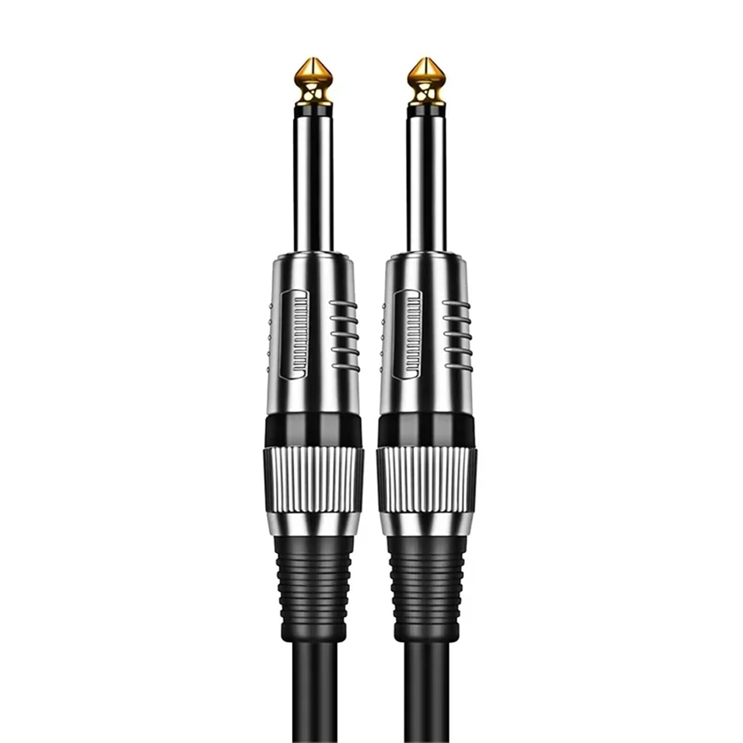 6.5mm TS Guitar Cable Male to 1/4 Inch Instrument Audio Aux Cables for Electric Mixer AMP(Yellow M-M)