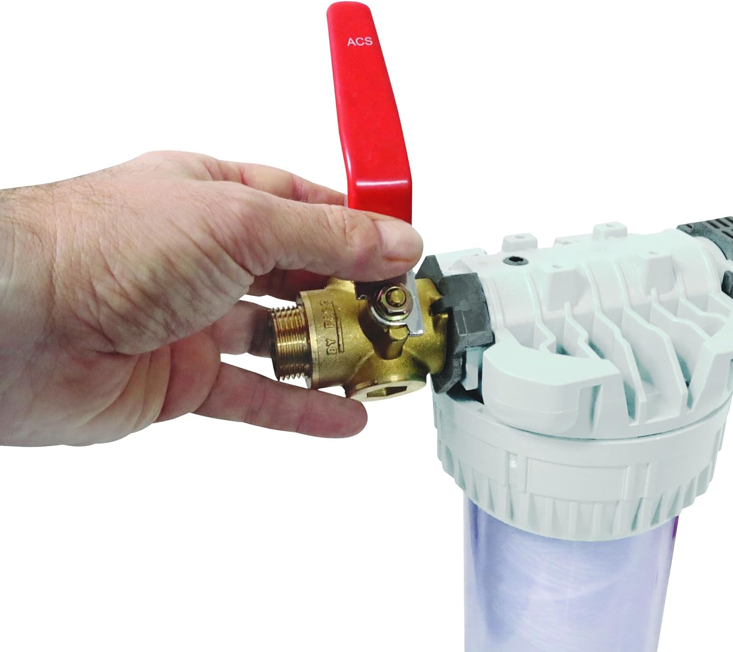 Double Filter Station with Filter and descaling cartridges - Cartridge Duration 6 Months - French Production