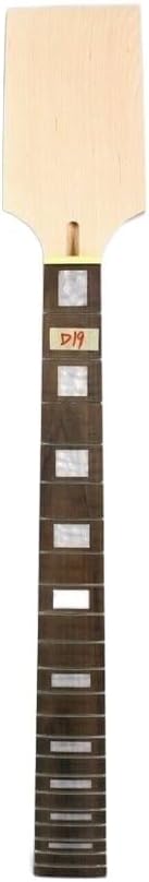 22Fret Bass Guitar Neck 32inch Maple Rosewood Fretboard Block Short Scale Paddle