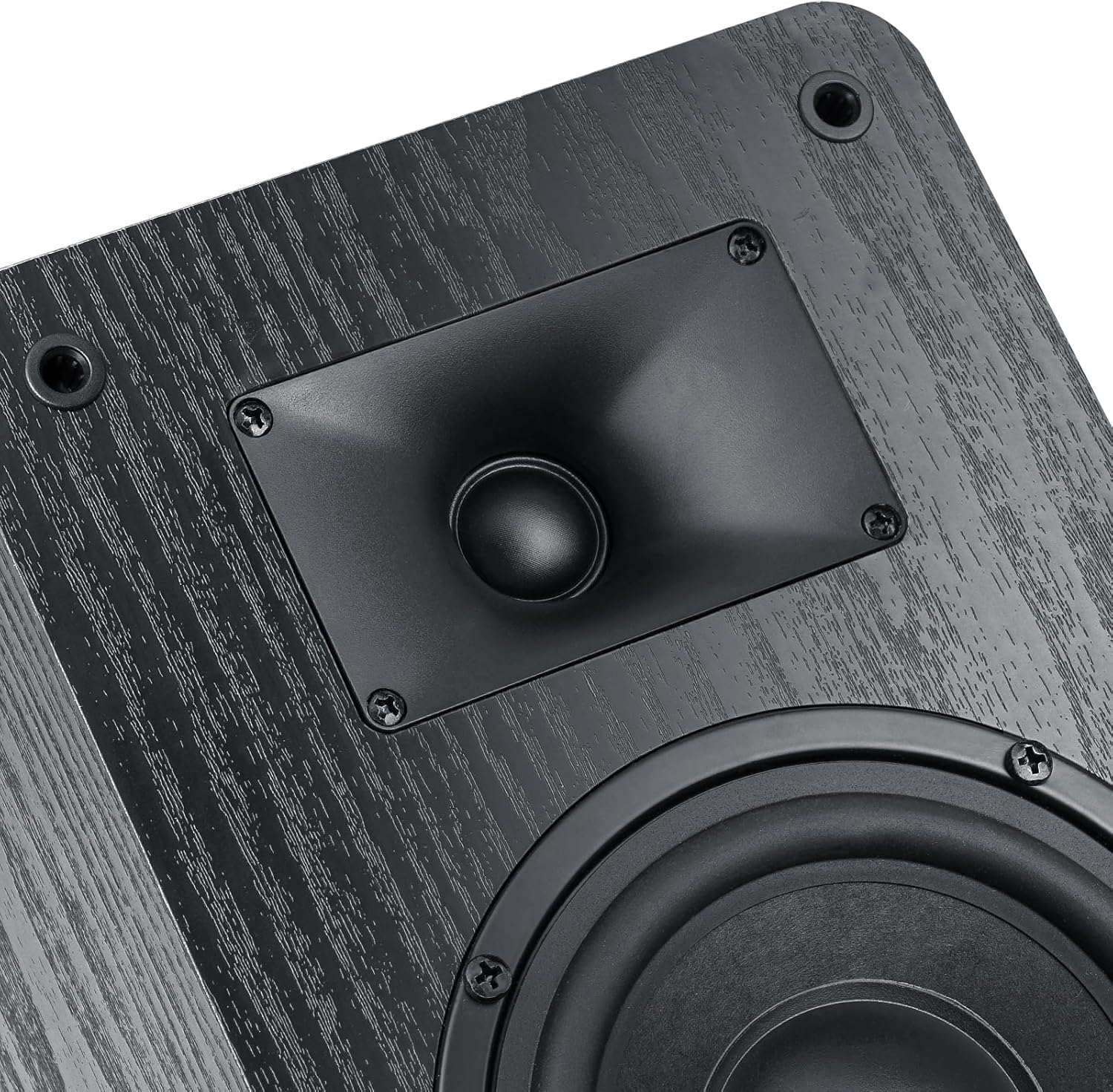Saiyin Passive Bookshelf Speakers 80W Peak Power, 5