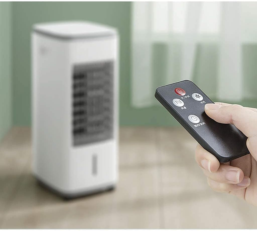 Air Cooler for Home Office Air Cooler 7L portable air cooler, 10,000 portable air conditioner, 3 fan speeds, 3 fan speeds, 24-hour timer, remote control