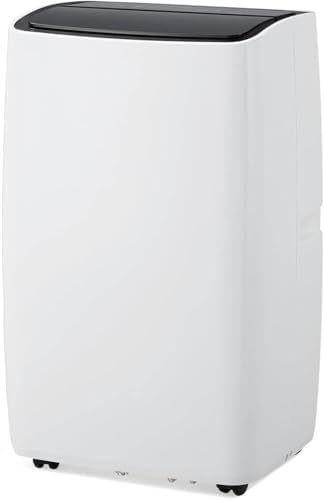 12,000 BTU Portable Air Conditioner - 3-In-1 Cooling for Spaces Up to 550 Sq.Ft With Remote, Timer & Easy Installation