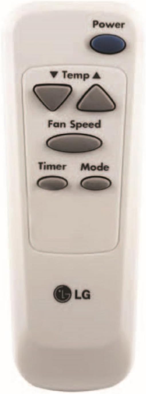 LG 9,800 BTU Through the Wall Air Conditioner, 230/208V, Cools up to 440 Sq. Ft. for Bedroom, Living Room, Apartment,, with Remote, 3 Cool & Fan Speeds, Wall AC Unit, White