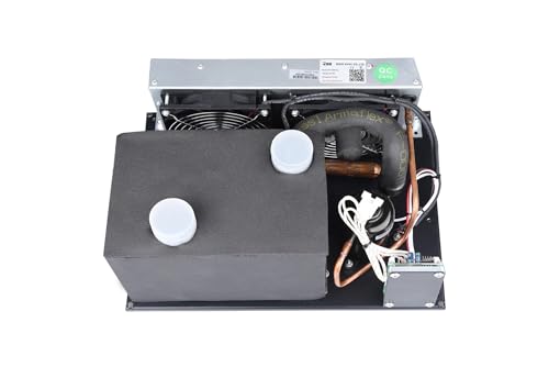 Air Conditioner, Micro DC Air Conditioner, 550W Compact Cooling for Small Spaces, EVs, Cabins, 24V, R134A, Ready to Use, Lightweight, Low Vibration