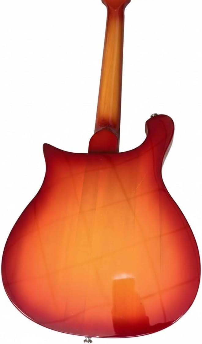 12 String Electric Guitar Professional Series - Lightweight Basswood Body & Rosewood Fretboard(Brown)