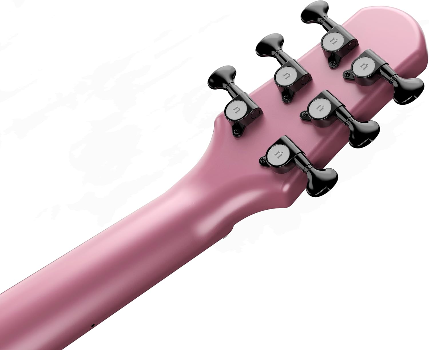 Natasha Asteroid Carbon Fiber 38-inch Folk Guitar（Cherry Blossom Pink）,Acoustic Guitars/Travel Guitars,Integrated Casting With Carbon Fiber Composite Material, light and portable
