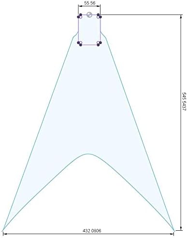 Exotic Wood Zone Pre-Cut Guitar Bodies - #Model V-KR (Cherry)