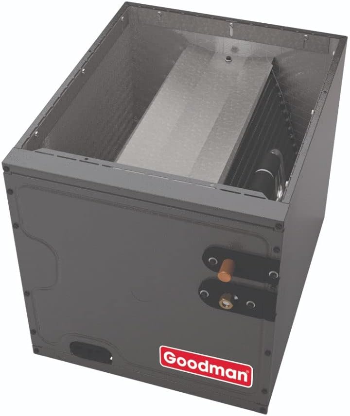 2.5 Ton 14.3 SEER2 Goodman Upflow/Downflow Air Conditioner System with Models GLXS4BA3010 and CAPTA3026C3