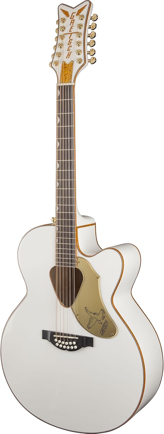 Gretsch G5022CWFE-12 Rancher Falcon White 12-String Acoustic-Electric Guitar