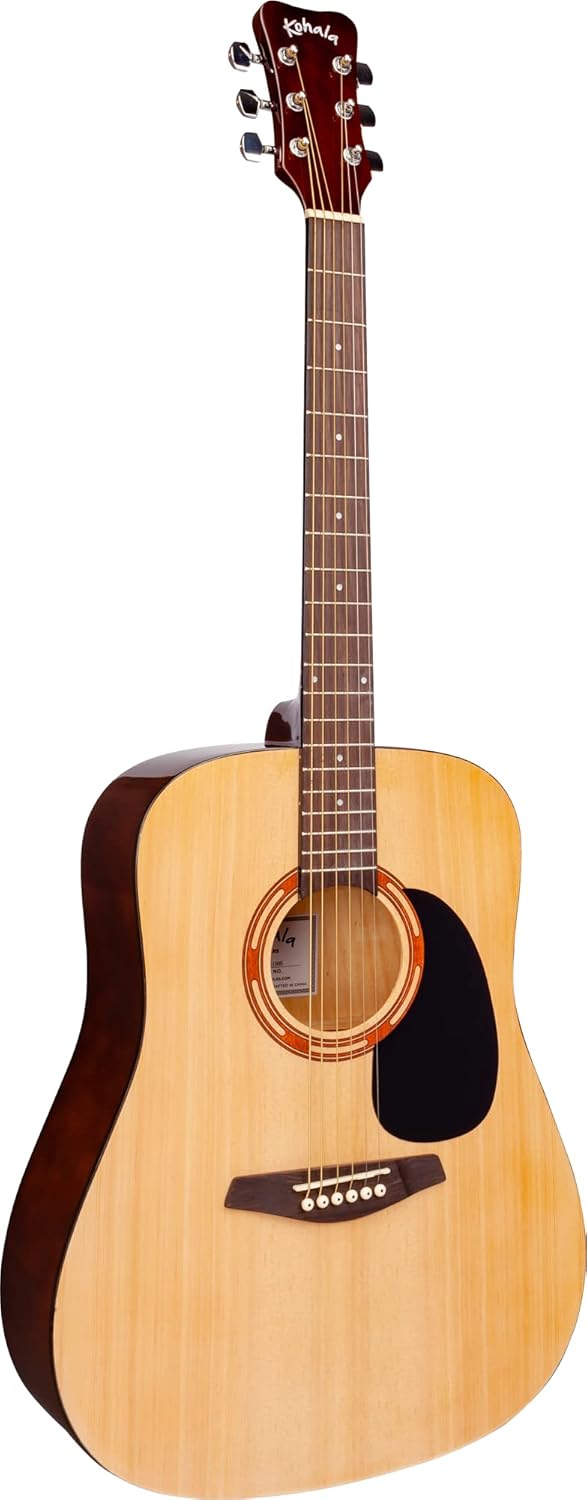 Kohala 6 String Acoustic Guitar, Right (KG100S)